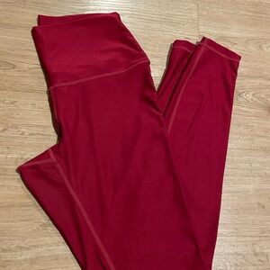 Women’s Red Athletic Leggings